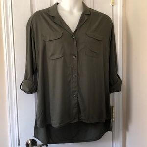 Plus size button up